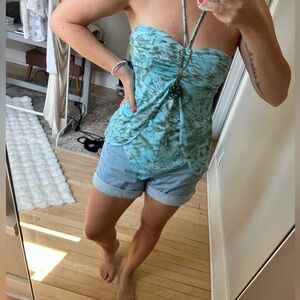 Vintage made in USA Venus Halter Top- Size Small